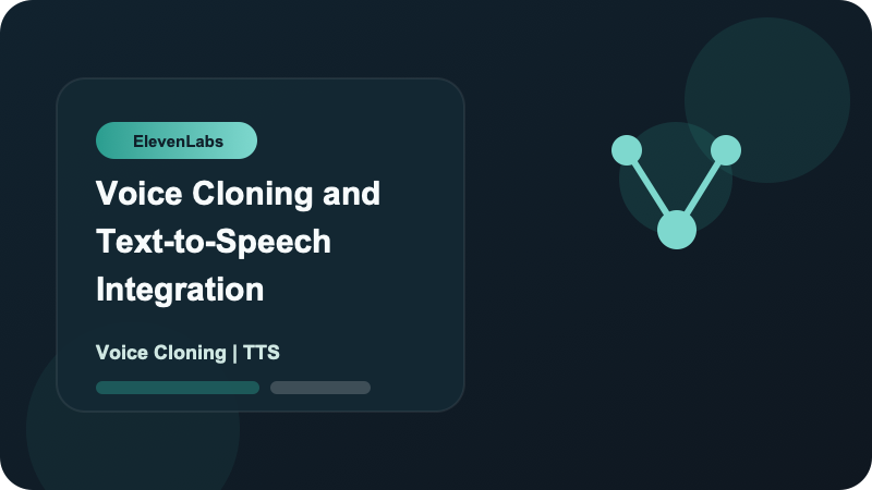 Voice Cloning and Text-to-Speech Integration